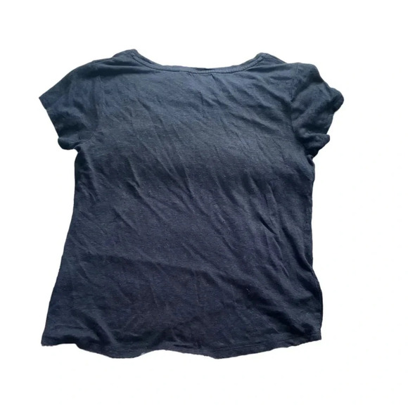 HABITAT Black Linin Knot Front Tee size XS - Picture 8 of 8